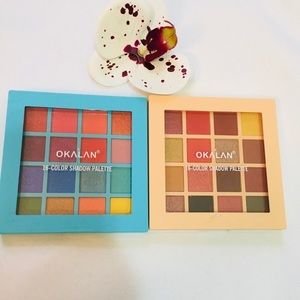 2 eyeshadows palettes